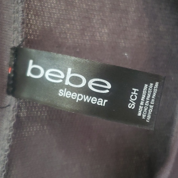 Bebe lounge set, sleepwear set, size small, new with tags - Picture 4 of 8